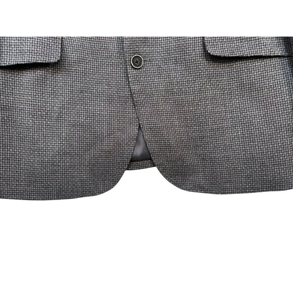 Joseph Abboud Heritage Wool & Cotton Slim Fit Blazer Size 42 Regular Gray - Picture 2 of 15